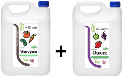 MrGreen AGRO Warzywa 5000 ml + Owoce 5000 ml.